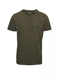 KNOWLEDGE COTTON APPAREL | T-Shirt ALDER | olive