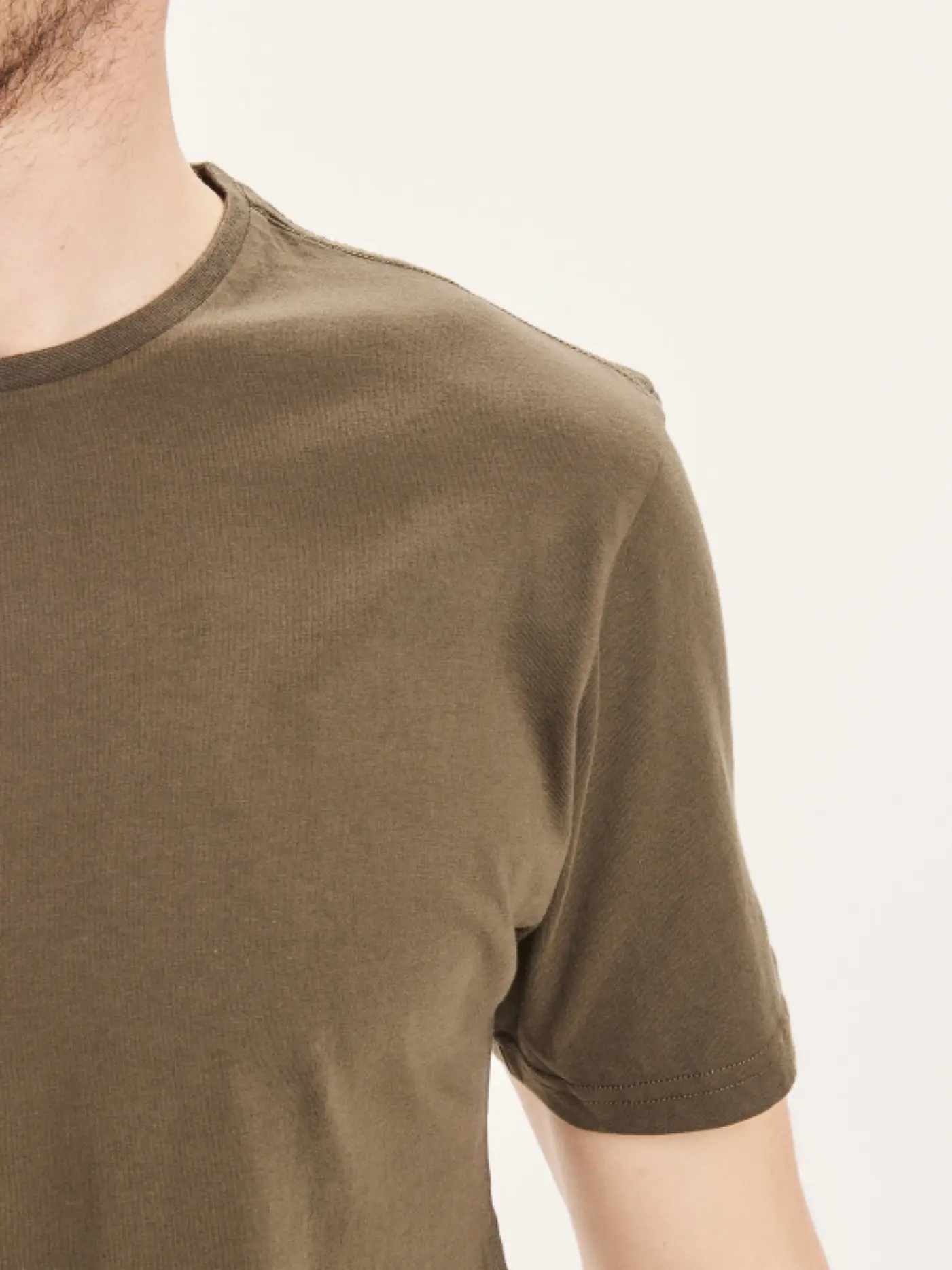 KNOWLEDGE COTTON APPAREL | T-Shirt ALDER | olive