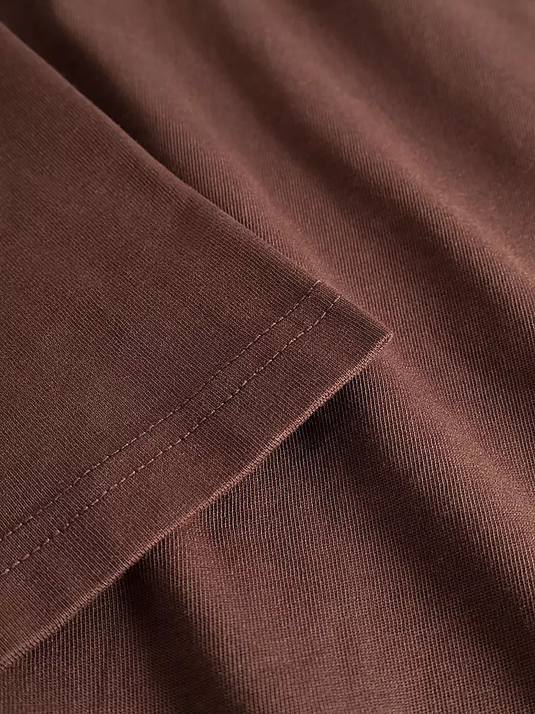 KNOWLEDGE COTTON APPAREL | T-Shirt GO ANYWHERE | rot