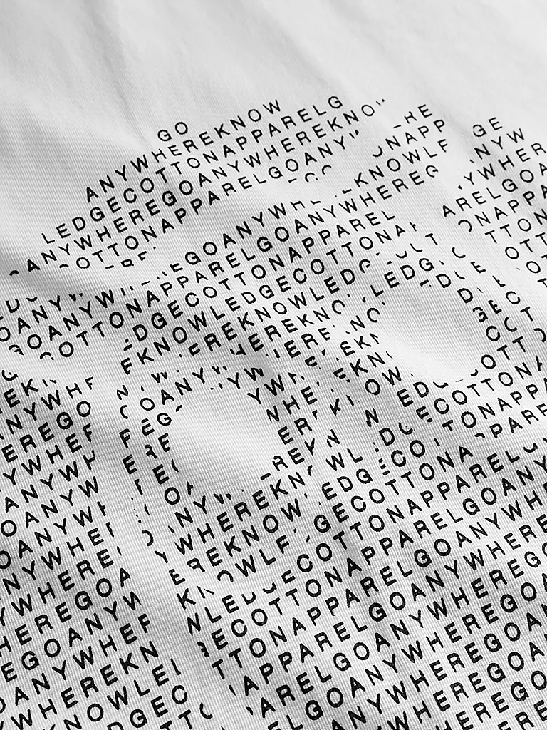 KNOWLEDGE COTTON APPAREL | T-Shirt OWL | blau