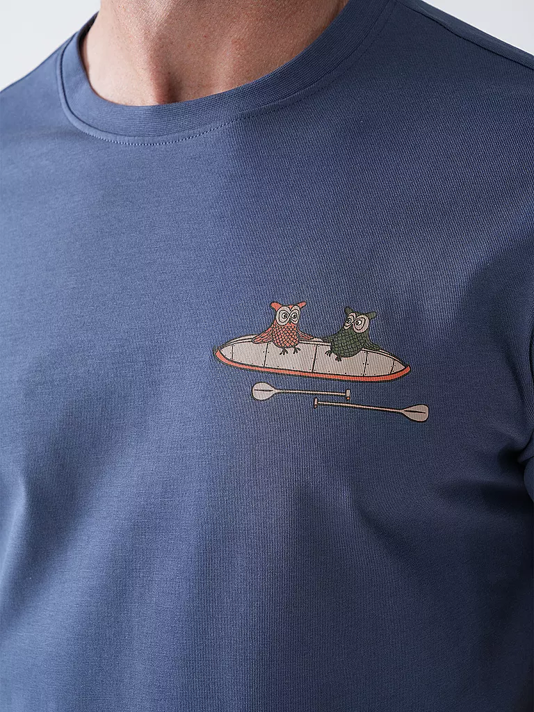 KNOWLEDGE COTTON APPAREL | T-Shirt TEE KAJAK | olive