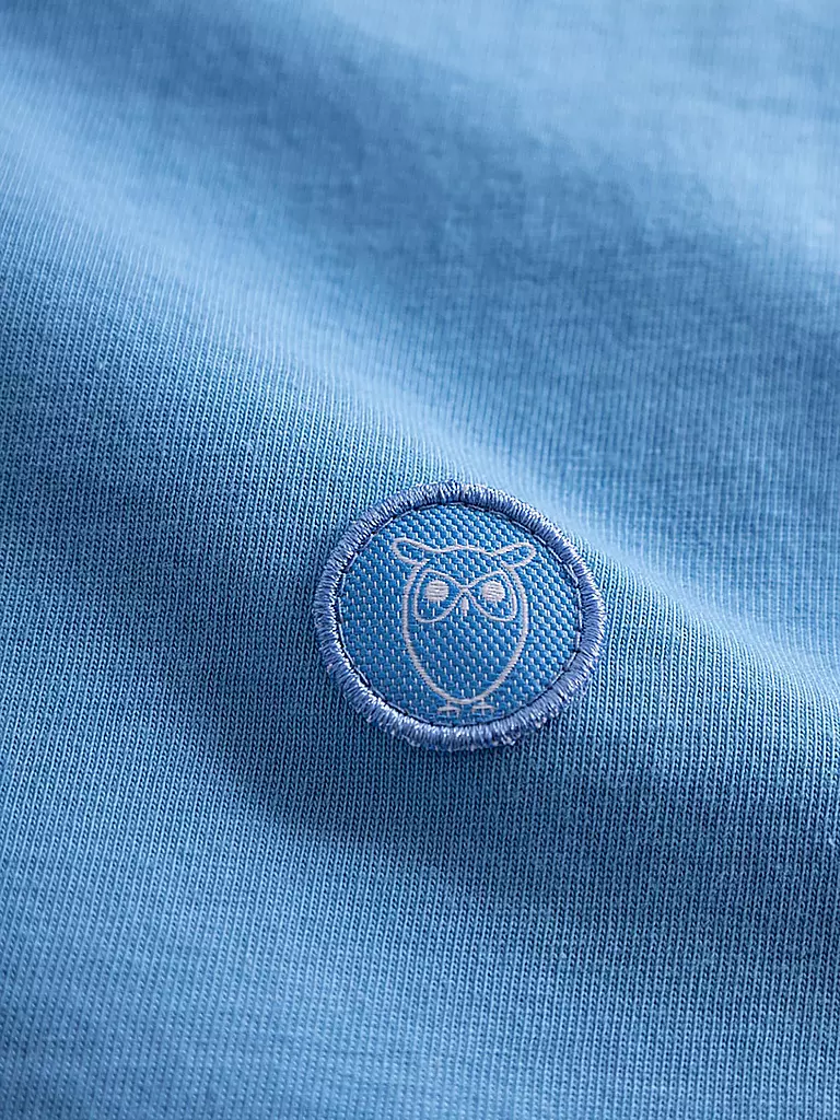 KNOWLEDGE COTTON APPAREL | T-Shirt | hellblau