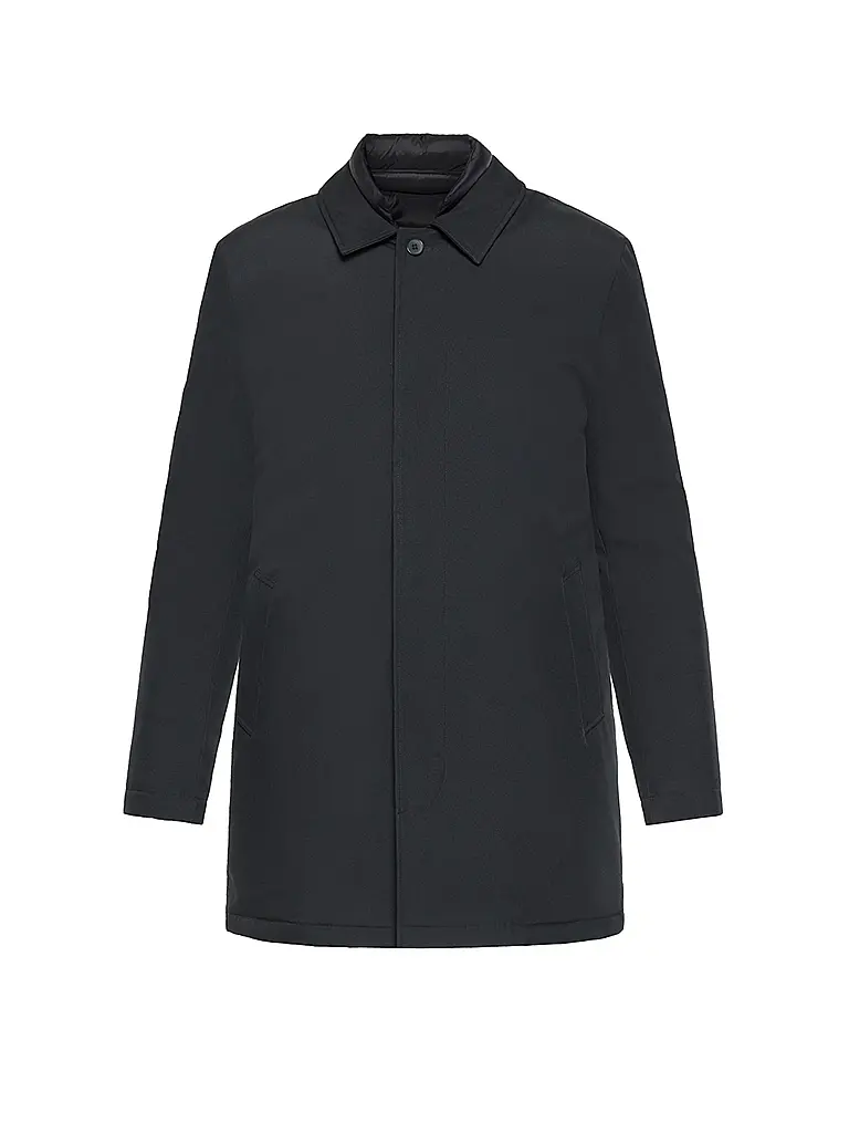 KNOWLEDGE COTTON APPAREL | Trenchcoat  | schwarz