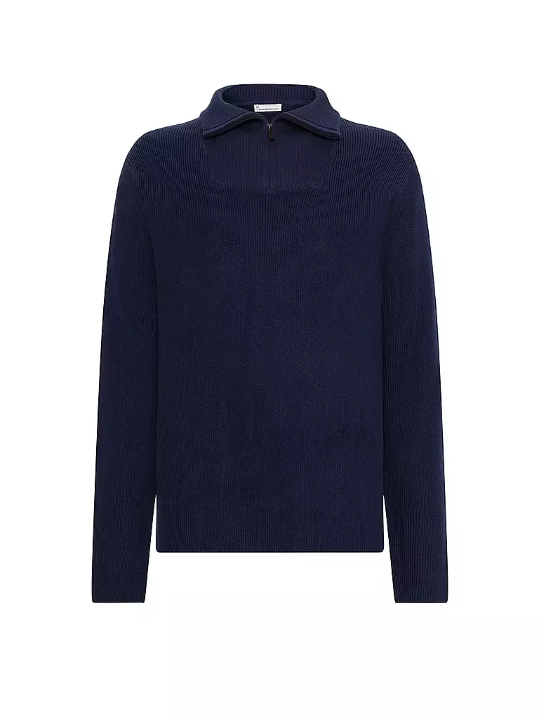 KNOWLEDGE COTTON APPAREL | Troyer Pullover  | Blau