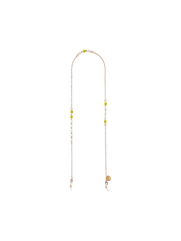 KOMONO | Brillenkette SMILES | gold