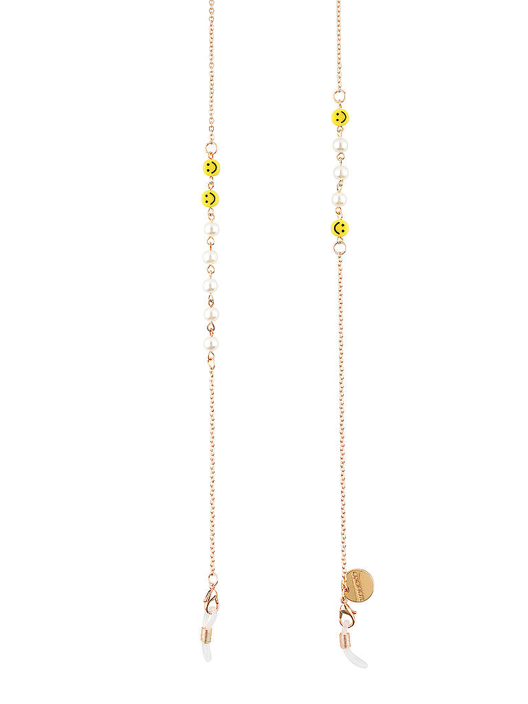 KOMONO | Brillenkette SMILES | gold