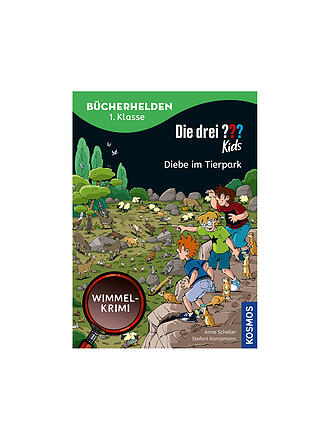 KOSMOS VERLAG | Buch - Die drei Fragezeichen -  Diebe im Tierpark, Anne Scheller