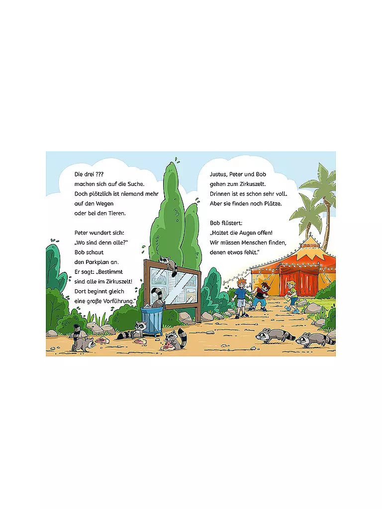 KOSMOS VERLAG | Buch - Die drei Fragezeichen -  Diebe im Tierpark, Anne Scheller | keine Farbe