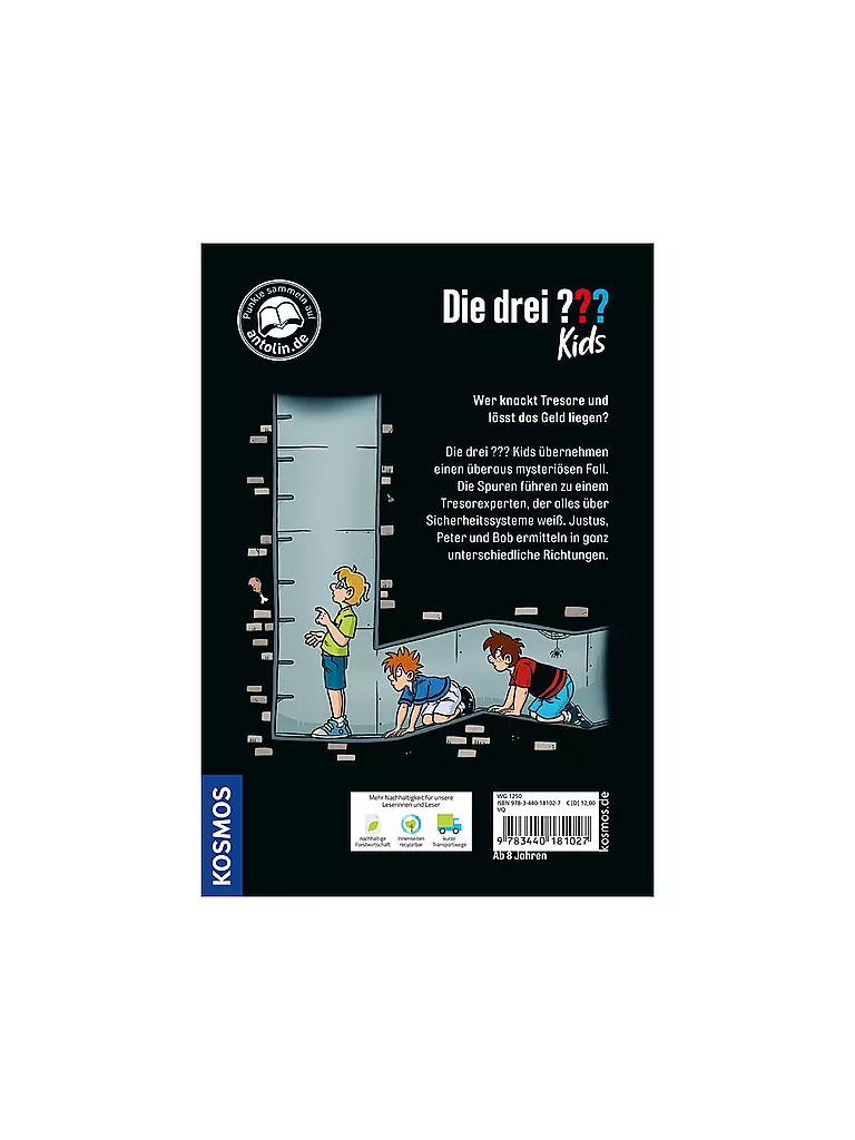 KOSMOS VERLAG | Buch - Die drei Fragezeichen Kids - 102, Spur der Tresorknacker, Ulf Blanck | keine Farbe