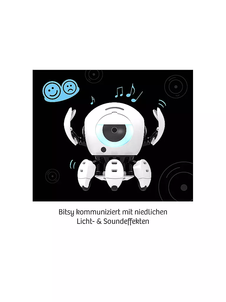 KOSMOS |  Bitsy - Dein cleverer Robo-Freund - Mint-Experimentierkasten | keine Farbe