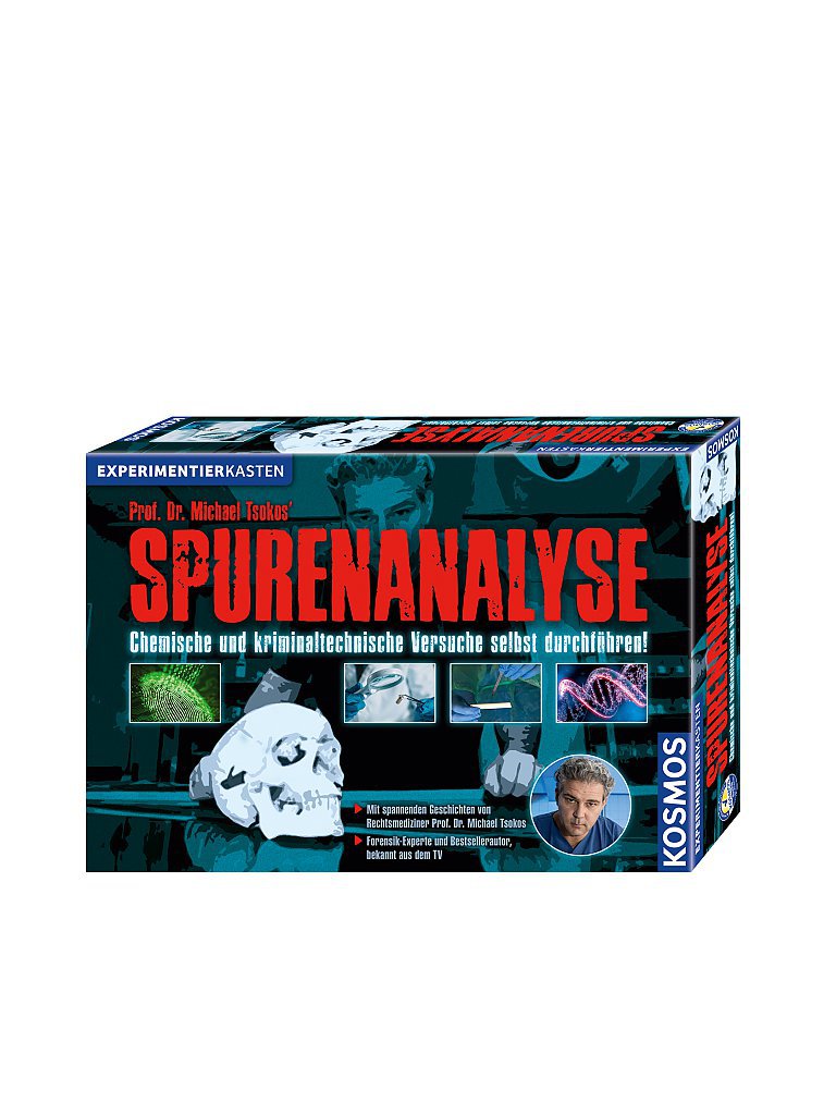 KOSMOS Experiment - Prof. Dr. Michael Tsokos` Spurenanalyse