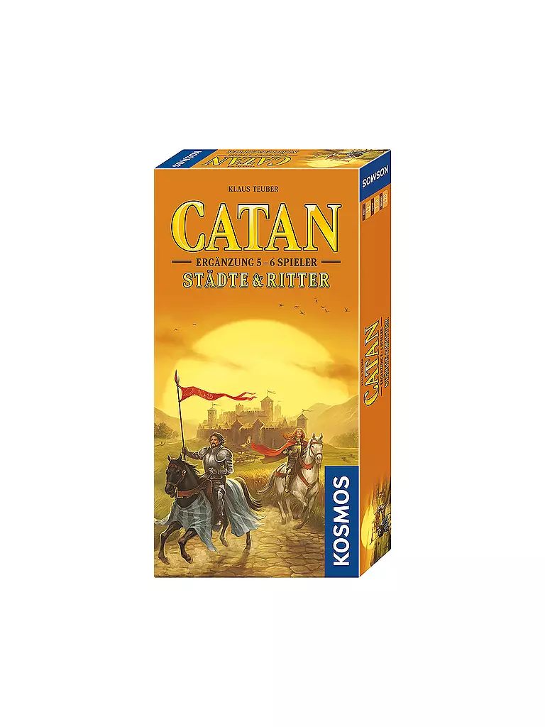 KOSMOS | Brettspiel - CATAN - Ergänzung - Städte & Ritter | keine Farbe