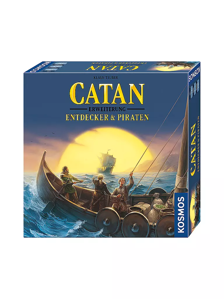 KOSMOS | Brettspiel - CATAN - Erweiterung - Entdecker & Piraten | keine Farbe