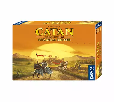 KOSMOS Brettspiel - CATAN - Erweiterung - Städte & Ritter