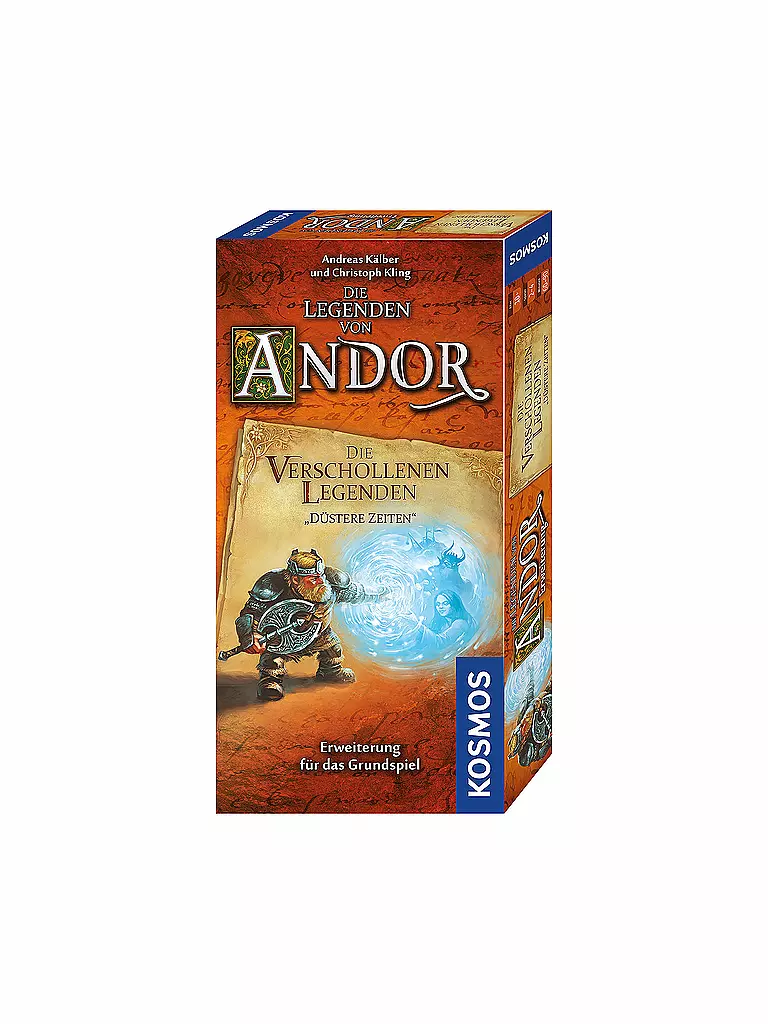 KOSMOS | Brettspiel - Die Legenden von Andor - Die verschollenen Legenden "Düstere Zeiten" | keine Farbe