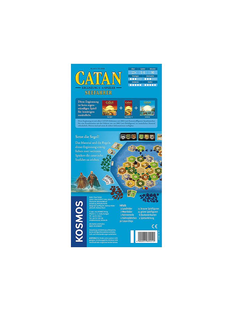 KOSMOS | Catan - Seefahrer Ergänzung für 5 - 6 Spieler | 