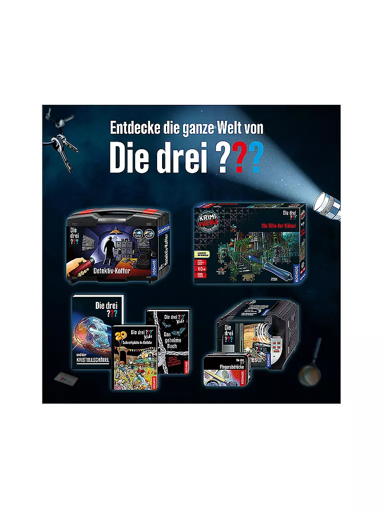 KOSMOS | Die drei Fragezeichen - Adventskalender 2023 | keine Farbe