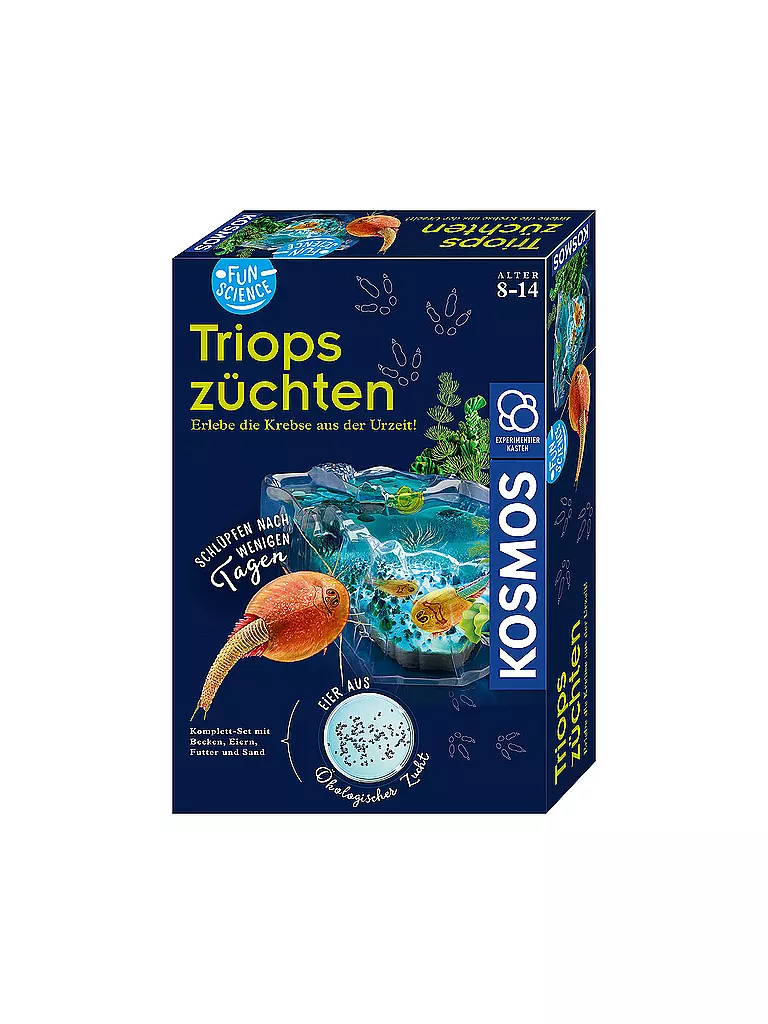 KOSMOS | Fun Science Triops züchten | keine Farbe
