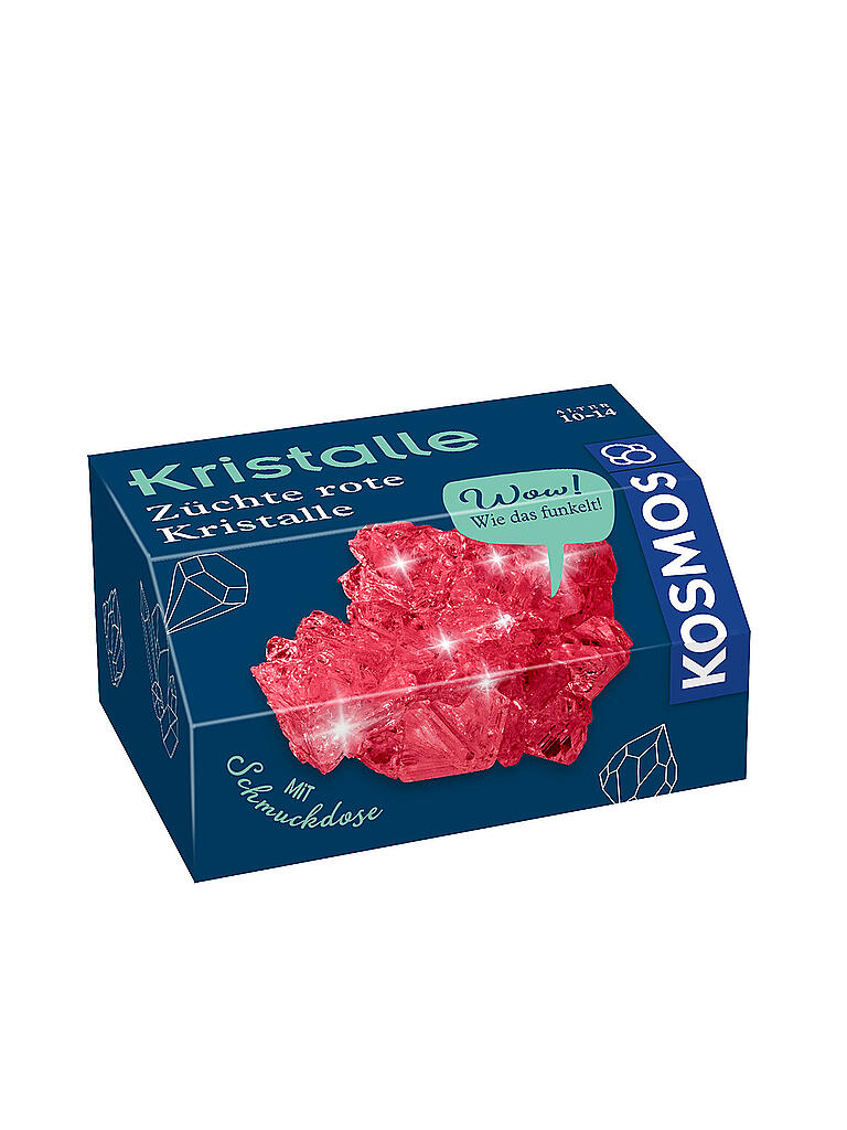 KOSMOS | Kristalle rot - Züchte rote Kristalle | keine Farbe