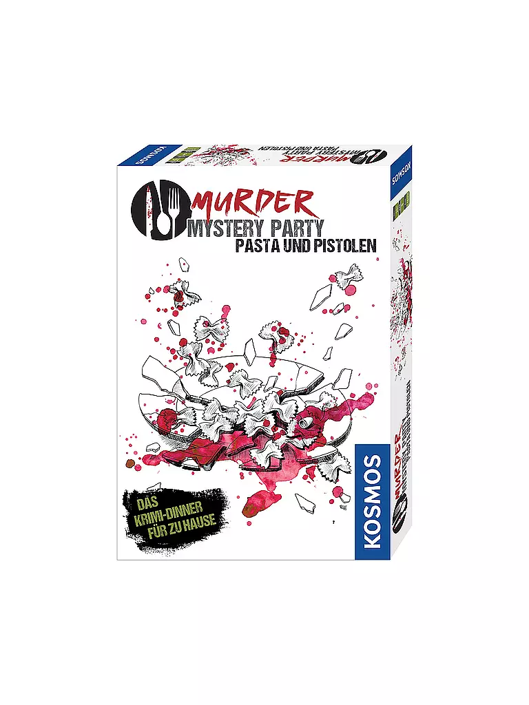KOSMOS | Murder Mystery Party - Pasta und Pistolen | keine Farbe