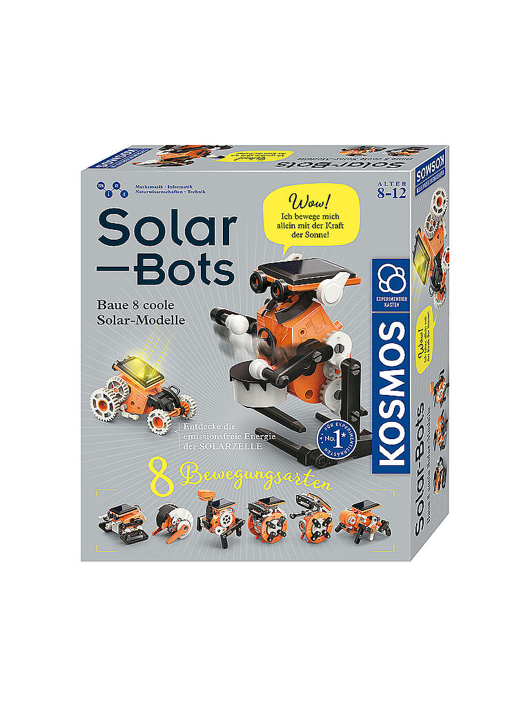 KOSMOS | Solar Bots - Baue 8 coole Solar-Modelle | keine Farbe
