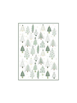 KRACHT | Geschirrtuch Baumwolle 45x70cm NORDIC PINES