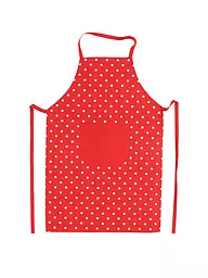 KRACHT | Küchenschürze Pünktchen | Rot