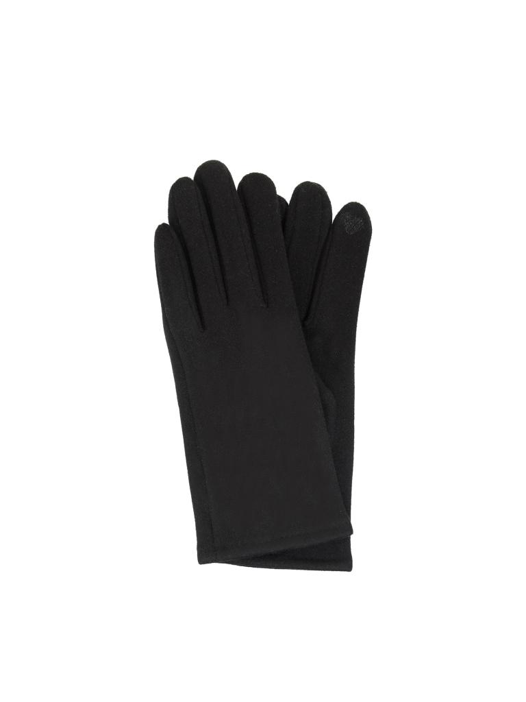 KUEBL | Jersey Handschuhe mit Touch Funktion | schwarz
