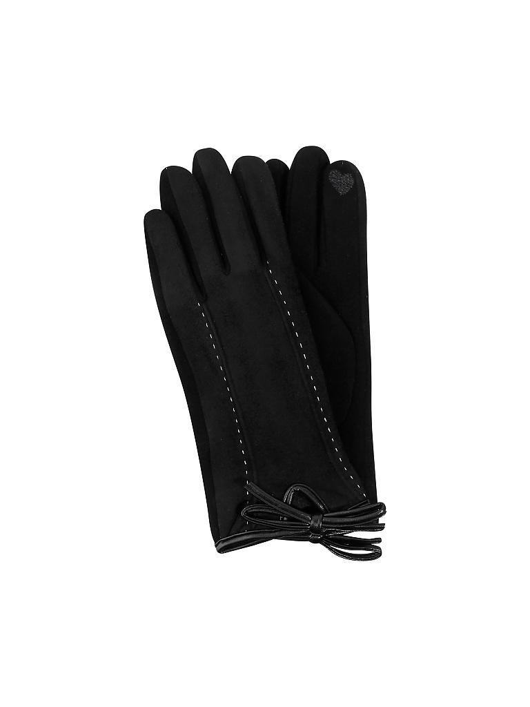 KUEBL | Jersey-Handschuhe mit Touch-Funktion | schwarz
