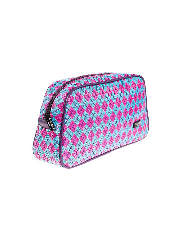 KULTURGUT BERLIN | Toilettetasche 25x7x14 cm | blau