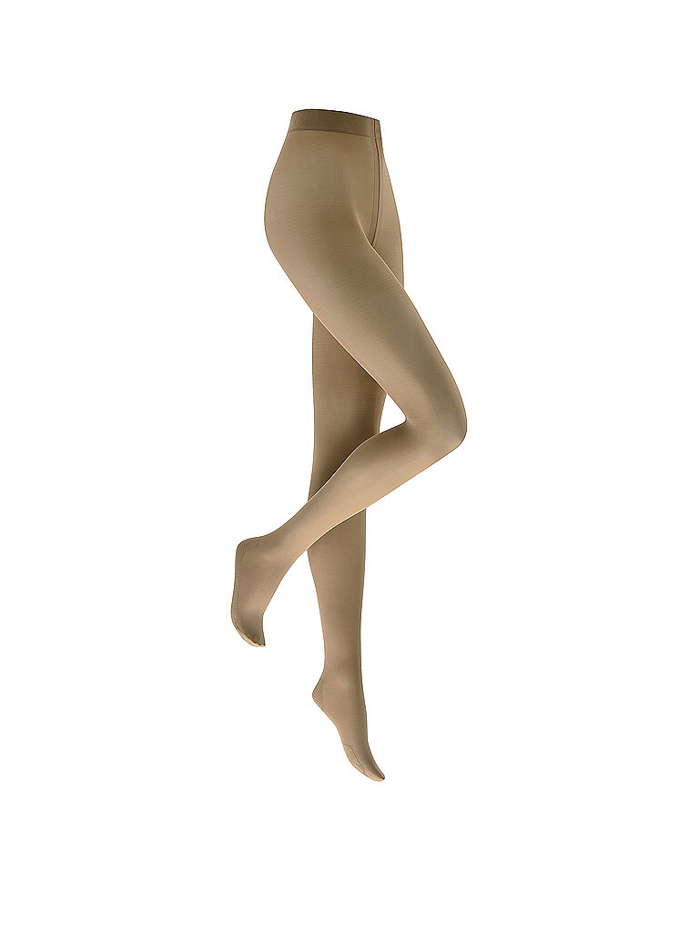 Kunert Strumpfhose Warm Up Cashmere Beige | 42-44