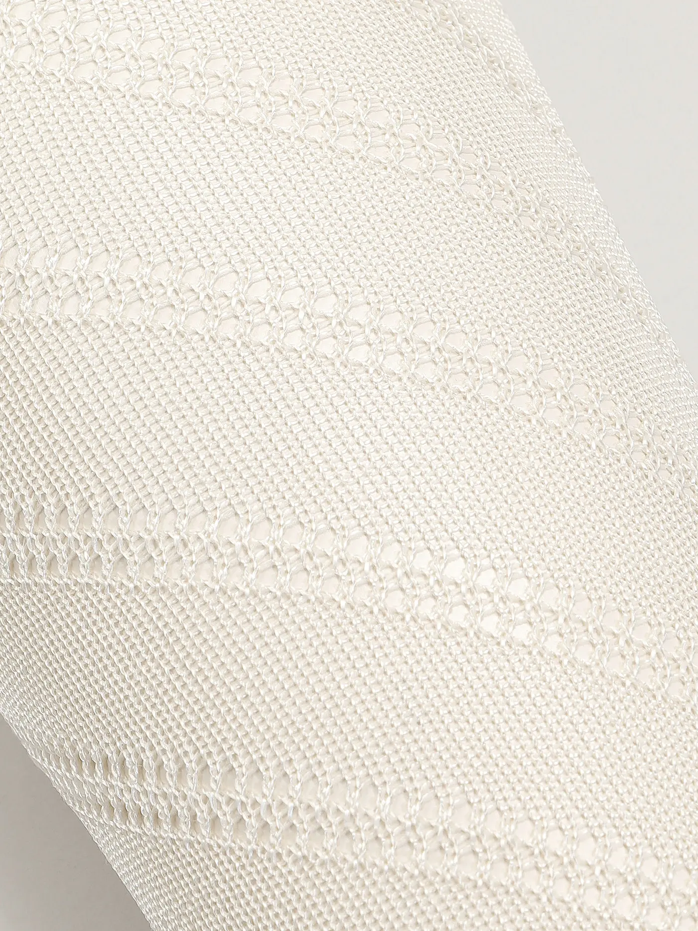 KUNERT | Kniestrümpfe DIAGONAL CROCHET | creme