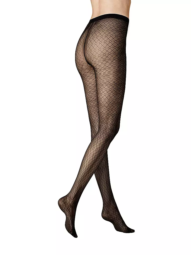 KUNERT | Modestrumpfhose DIAMOND black  | schwarz