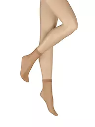 KUNERT | Söckchen RAFFINESSE Puder  | beige