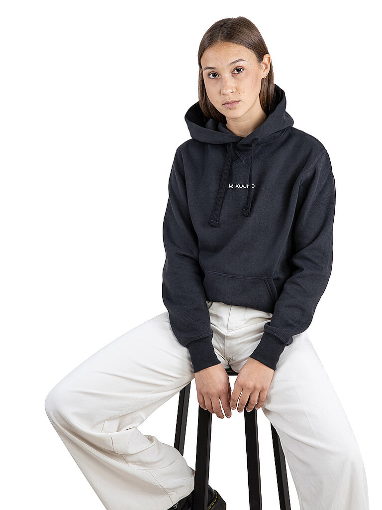 KUUNO Kapuzensweater - Hoodie Everyday schwarz | S