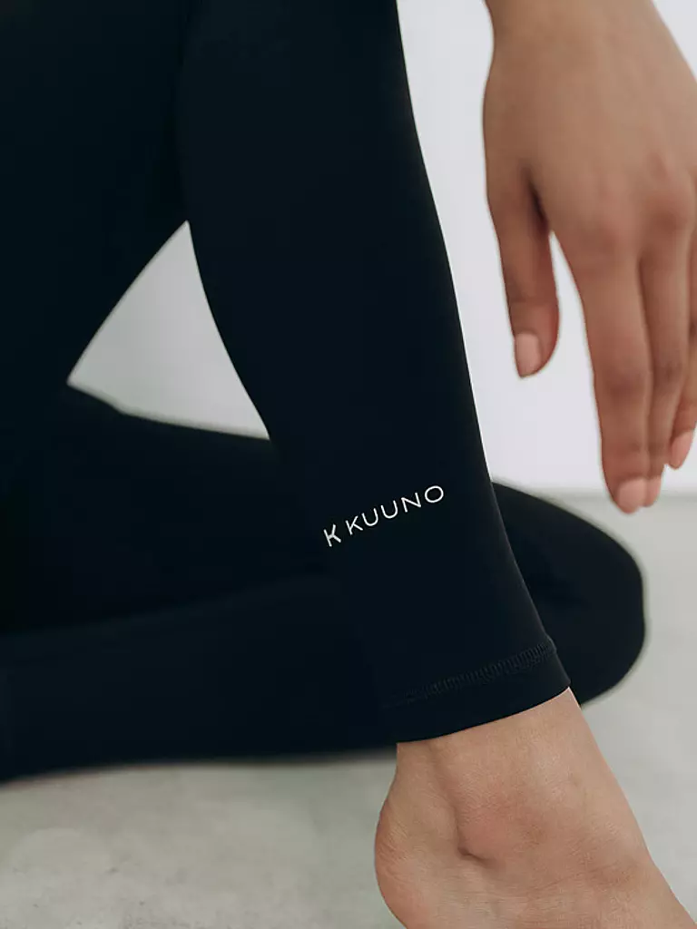 KUUNO | Highwaist Leggings Essential | schwarz