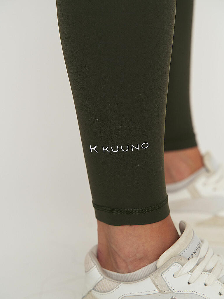 KUUNO | Highwaist Leggings Essential | grün