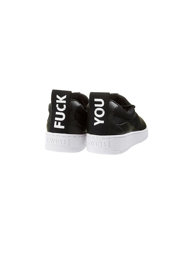 KWOTS | Sneaker "Grand Neoprene - Fuck You" | schwarz