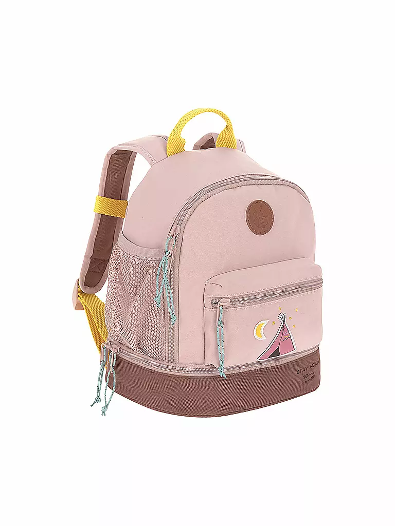 LÄSSIG | Kindergarten Rucksack Mini Adventure Tipi | rosa