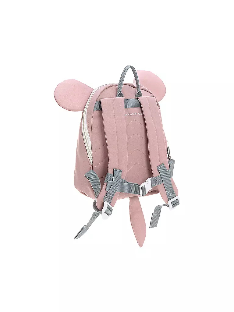 LÄSSIG | Kindergarten Rucksack Tiny About Friends Chinchilla | rosa