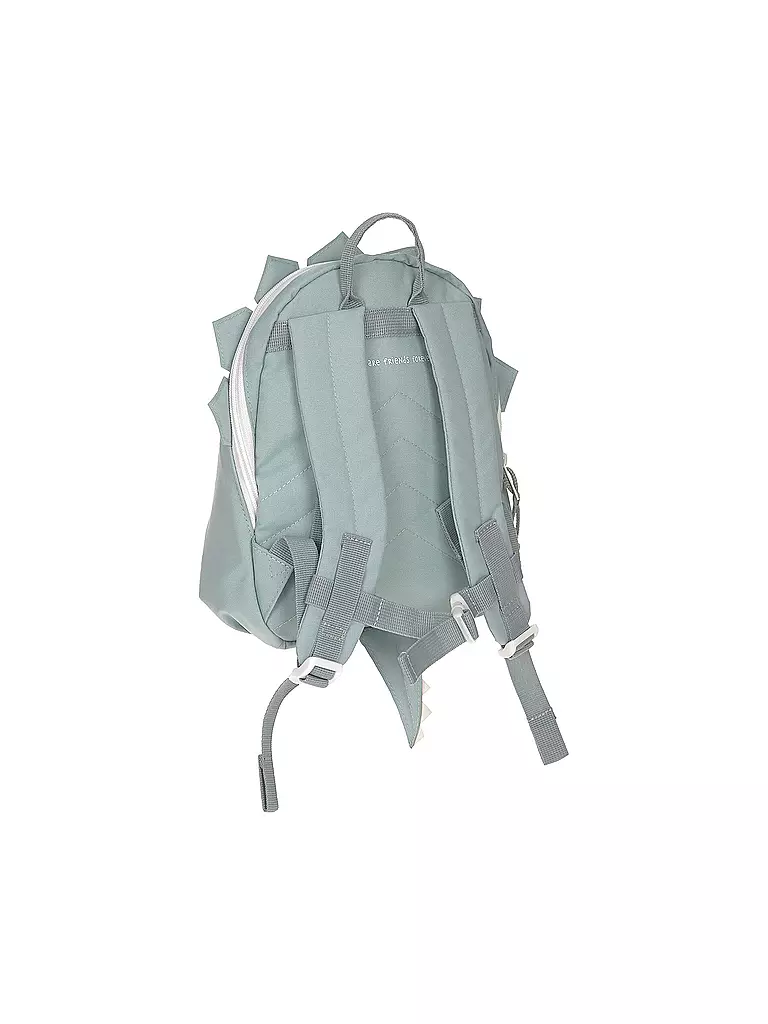 LÄSSIG | Kindergarten Rucksack Tiny About Friends Dino | grau