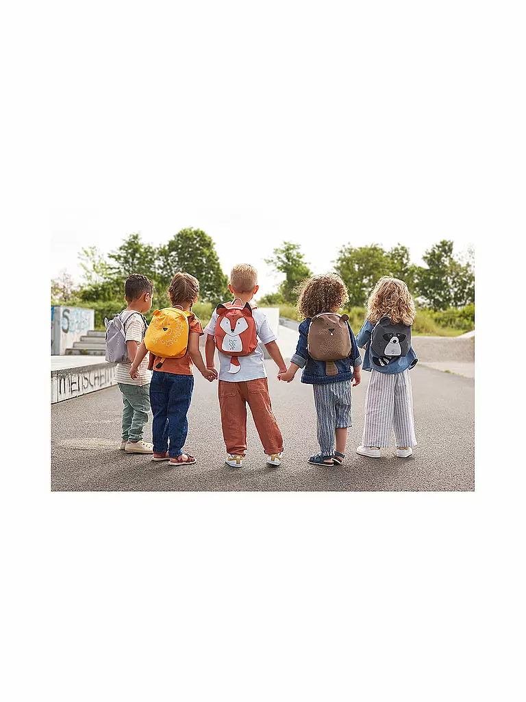 LÄSSIG | Kindergarten Rucksack Tiny About Friends Koala | hellgrau