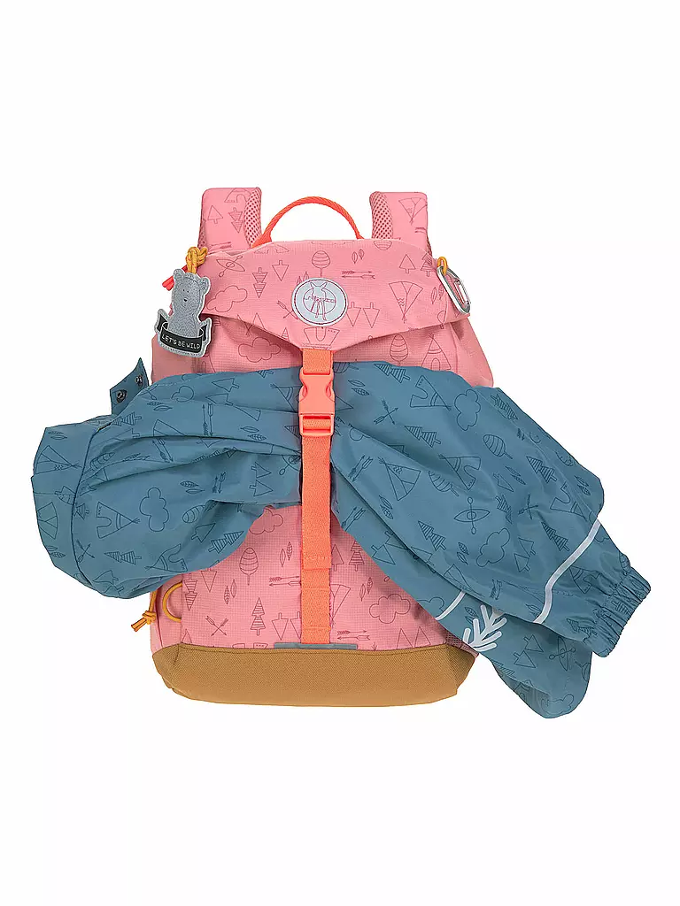 LÄSSIG | Outdoor Kindergartenrucksack Mini Adventure Rose | rosa