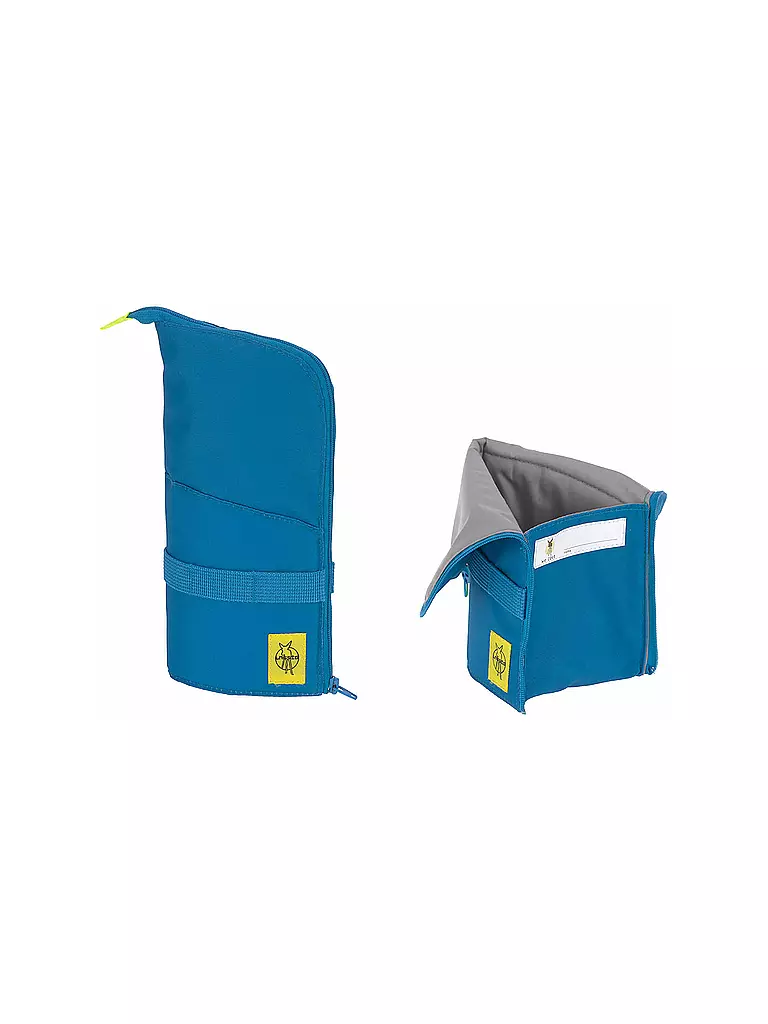 LÄSSIG | Schultaschen Set 7tlg Boxy Unique Blue | blau