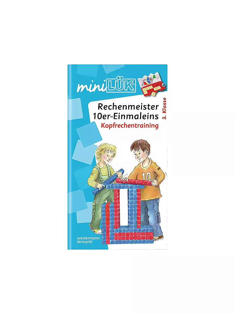 LÜK | miniLÜK - Rechenmeister 10er Einmaleins 3.Klasse | keine Farbe
