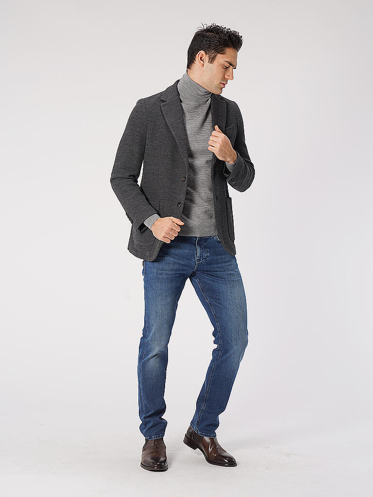 L.B.M.1911 | Rollkragenpullover  | grau