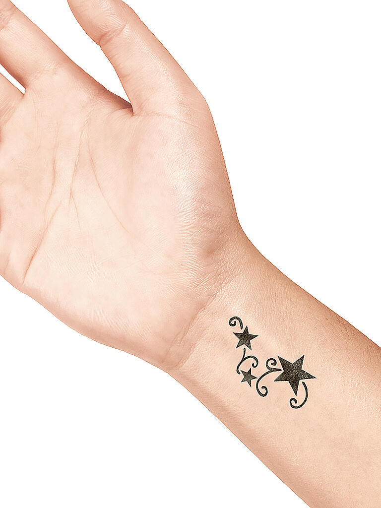 LA DOT | Tattoo Stone Medium Tribal Stars ( 78 )  | transparent