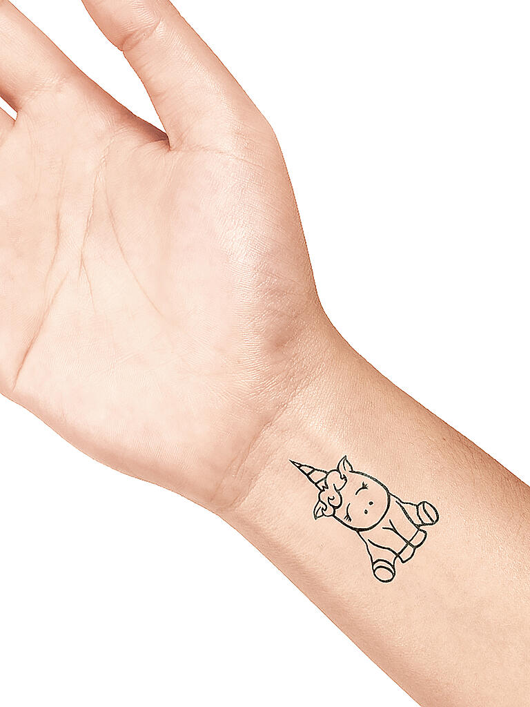 LA DOT | Tattoo Stone Medium Unicorn ( 11 )  | transparent