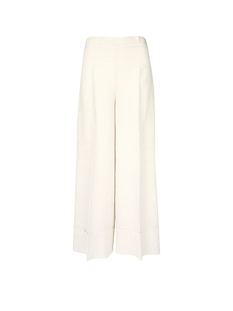 LA FEE ATELIER Leinenhose Lucile creme | 34