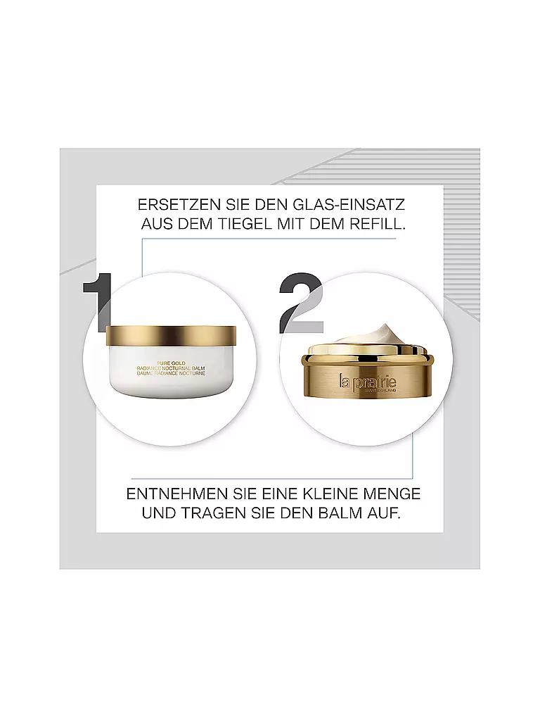 LA PRAIRIE | Gesichtscreme -  Pure Gold Radiance Nocturnal Balm Refill 60 ml | keine Farbe